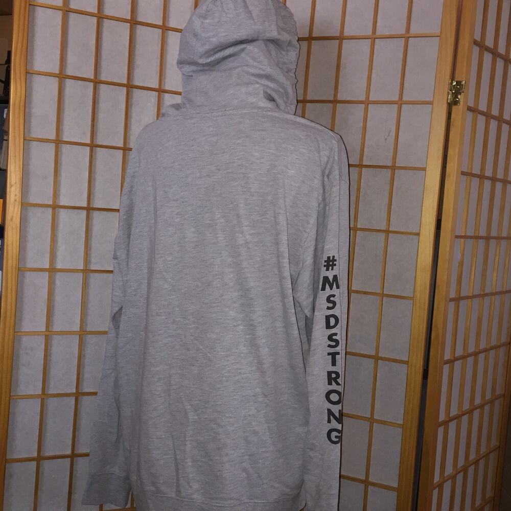 Yoga 4 MSD Strong Pullover  Gray Hoodie XL - Picture 3 of 10